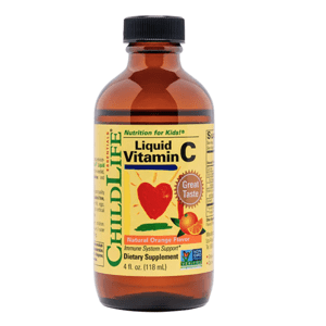 ChildLife Essentials Liquid Vitamin C, pomeranč, 118 ml Doplněk stravy