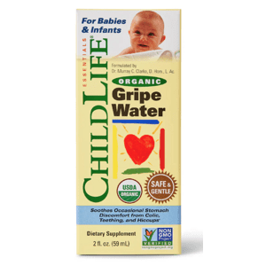 ChildLife Essentials Organic Gripe Water, podpora při nadýmání, 59 ml Doplněk stravy