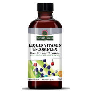 Nature's Answer Liquid Vitamin B-Complex, tekutý B-Complex, 240 ml Doplněk stravy