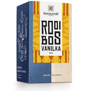Sonnentor - Rooibos Vanilka, porcovaný čaj, BIO, 18 ks *CZ-BIO-002 certifikát