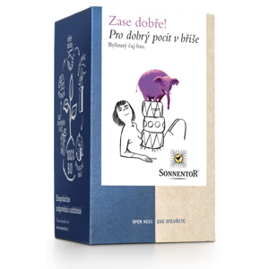 Sonnentor - Pro dobrý pocit v břiše, porcovaný čaj, BIO, 18 ks *CZ-BIO-002 certifikát