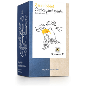 Sonnentor - Čepice plná spánku, porcovaný čaj, BIO, 18 ks *CZ-BIO-002 certifikát