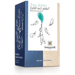Sonnentor - Lehčí než pírko®, porcovaný čaj, BIO, 18 ks *CZ-BIO-002 certifikát