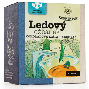 Sonnentor - Ledový džbánek® čokoládová máta – verbena, porcovaný čaj, BIO, 16 ks *CZ-BIO-002 certifikát