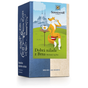 Sonnentor - Dobrá nálada z Brna, porcovaný čaj, BIO, 18 ks *CZ-BIO-002 certifikát