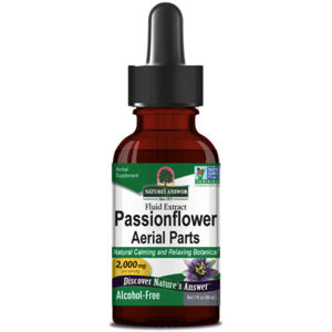 Nature's Answer Passionflower Aerial Parts, mučenka, extrakt, 2000 mg, 30 ml Doplněk stravy