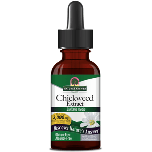 Nature's Answer Chickweed, ptačinec prostřední, extrakt, 30 ml Doplněk stravy