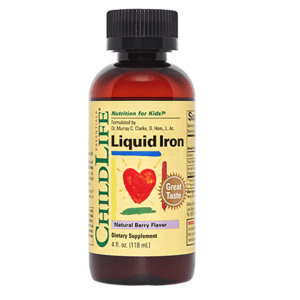 ChildLife Essentials Liquid Iron, železo, lesní plody, 118 ml Doplněk stravy