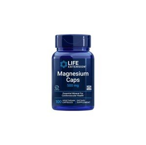 Life Extension Magnesium Caps, hořčíkové kapsle, 100 rostlinných kapslí Doplněk stravy