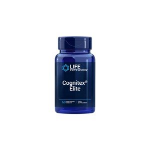Life Extension Cognitex® Elite, kognitivní podpora, 60 rostlinných tablet Doplněk stravy