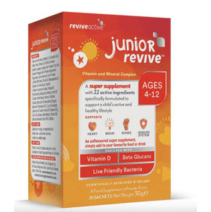 Revive Active Junior Revive, podpora imunity, děti 4-12 let, 20 sáčků Doplněk stravy