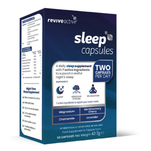 Revive Active Sleep Capsules, podpora spánku, 60 kapslí Doplněk stravy
