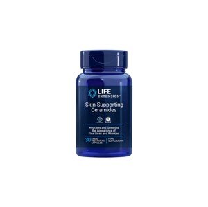 Life Extension Skin Supporting Ceramides, podpora pleti, 30 tekutých rostlinných kapslí Doplněk stravy