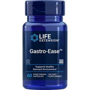 Life Extension Gastro-Ease™, podpora žaludku, 60 rostlinných kapslí Doplněk stravy