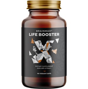 BrainMax Life Booster, 90 rostlinných kapslí Multivitamin pro moderního muže, 30 dávek, doplněk stravy