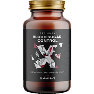 BrainMax Blood Sugar Control, 90 rostlinných kapslí Stabilní hladina krevního cukru a metabolismus sacharidů, 30 dávek, doplněk stravy