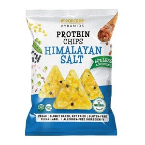 Popcrop - Proteinové chipsy s příchutí Himalájské soli, 60 g Křupavé, lehké a vhodné i pro bezlepkovou dietu