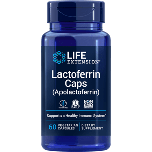 Life Extension Lactoferrin Caps, laktoferin, 60 kapslí Doplněk stravy