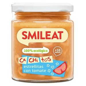 Smileat příkrm těstoviny s rajčatovou omáčkou a telecím s extra panenským olivovým olejem, 10M+, BIO, 230 g