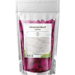 BrainMax Pure Lyophilized Dragon Fruit, Lyofilizované dračí ovoce, 45 g Mrazem sušené dračí ovoce