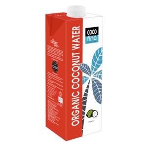 Cocofina Organic Coconut Water, kokosová voda BIO, 1000 ml