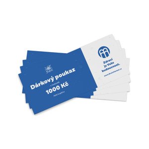 BrainMax Dárková elektronická poukázka 1000 Kč