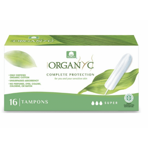 Organyc - Menstruační tampony SUPER, BIO 16 ks