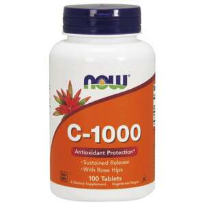 Now® Foods NOW Vitamin C-1000 s šípkem a postupným uvolňováním, 100 tablet Doplněk stravy