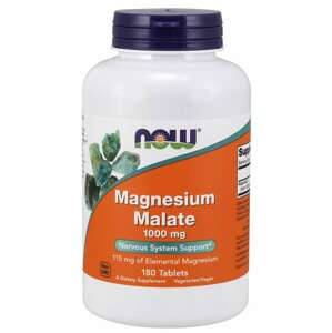 Now® Foods NOW Magnesium Malate, 180 tablet Doplněk stravy