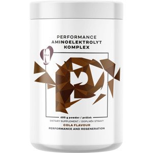 BrainMax Performance Amino Electrolytes Complex, EAA + Elektrolyty, 600g Příchuť: Cola Komplex 12 aminokyselin EAA + Elektrolyty pro doplňování během sportu, doplněk stravy