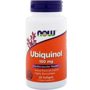 Now® Foods NOW Ubiquinol, Kaneka, 100 mg, 60 softgel kapslí Doplněk stravy