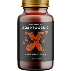 BrainMax 1.5 Adaptogenic Hegemony 60 tablet Komplex adaptogenních bylin pro snížení stresu, doplněk stravy