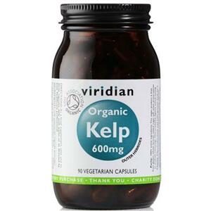 Viridian Kelp 90 kapslí Organic (Organický Jód) Doplněk stravy, *CZ-BIO-001 certifikát