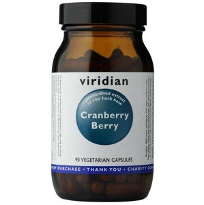 Viridian Cranberry Berry 90 kapslí (extrakt z brusinek) Doplněk stravy