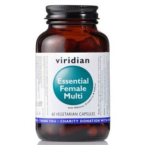 Viridian Essential Female Multi 60 kapslí Doplněk stravy