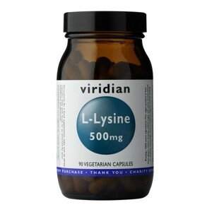 Viridian L-Lysine 90 kapslí Doplněk stravy
