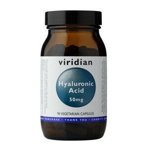 Viridian Hyaluronic Acid 90 kapslí (Kyselina Hyaluronová) Doplněk stravy