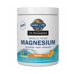Garden of Life - Magnesium Dr. Formulated (hořčík - pomeranč) 419g Doplněk stravy
