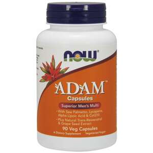 Now® Foods NOW Adam, Multivitamin pro muže, 90 rostlinných kapslí Doplněk stravy