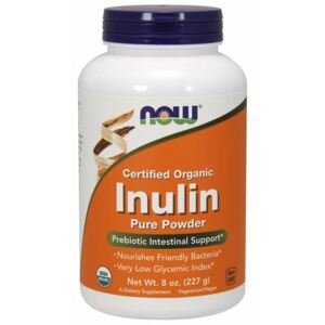 Now® Foods NOW Organický Inulin, čistý prášek, 227 g Doplněk stravy