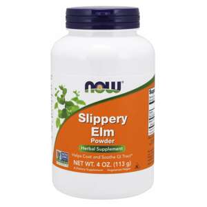Now® Foods NOW Slippery Elm (Jilm plavý), čistý prášek, 113 g Doplněk stravy