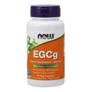 Now® Foods NOW Extrakt zeleného čaje s EGCg, 400 mg, 90 rostlinných kapslí Doplněk stravy