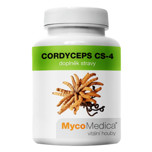 MycoMedica - Cordyceps CS-4 v optimální koncentraci, 90 rostlinných kapslí Doplněk stravy