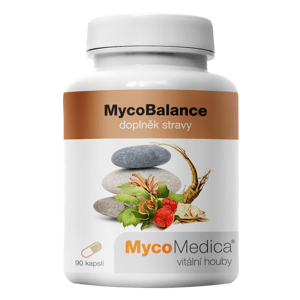 MycoMedica - MycoBalance v optimálním složení, 90 rostlinných kapslí Doplněk stravy