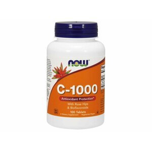 Now® Foods NOW Vitamin C-1000 s bioflavonoidy a šípkem, 100 tablet Doplněk stravy