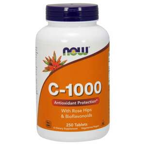 Now® Foods NOW Vitamin C-1000 s bioflavonoidy a šípkem, 250 tablet Doplněk stravy