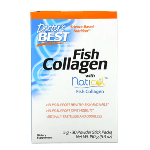 Doctor's Best Fish Collagen (rybí kolagen), 30 sáčků Doplněk stravy