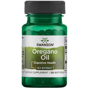 Swanson Oregano oil 10:1 (Extrakt z oregánového oleje), 150 mg, 120 softgel kapslí Doplněk stravy