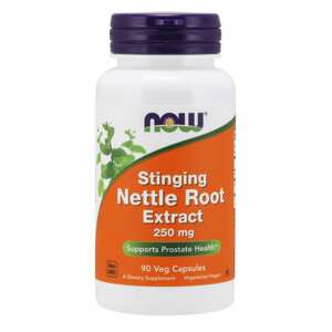 Now® Foods NOW Stinging Nettle Root (Extrakt z kořene kopřivy), 250 mg, 90 rostlinných kapslí Doplněk stravy