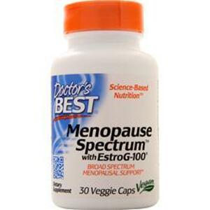 Doctor's Best Menopause Spectrum with EstroG-100 (Menopauza), 30 rostlinných kapslí Doplněk stravy